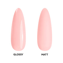 Load image into Gallery viewer, HG0815 – Pastel Bloom Hard Gel – 30ml | Professional Coral Pink Hard Gel Overlay | Vegan & Cruelty-Free Nail Builder Gel