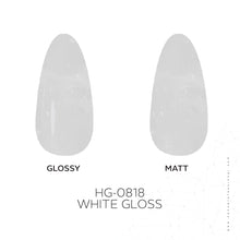 تحميل الصورة إلى عارض المعرض، HG0818 جل صلب أبيض لامع (شفاف) 30 مل