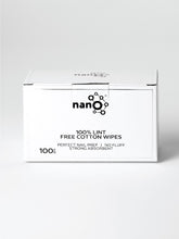 Load image into Gallery viewer, Nano® 100% Lint Free Cotton Wipes