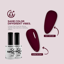 تحميل الصورة إلى عارض المعرض، طلاء جل مخملي قرمزي N-2500، 15 مل