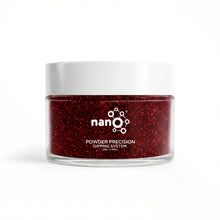 Load image into Gallery viewer, D 2504 – Scarlet Sparkle Nail Dipping Powder – 28gm | Long-Lasting Shimmer Red Dip Powder Nails | Nail Dipping System