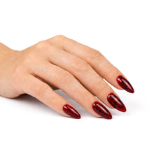 Load image into Gallery viewer, P2504 – Scarlet Sparkle Duo Pack – TPO & HEMA Free Gel Polish & Nail Lacquer (15ml each) | Long-Lasting, High-Gloss Nail Polish Set