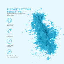 تحميل الصورة إلى عارض المعرض، بودرة غمس الأظافر D 2550 أكوامارين 30 جرام