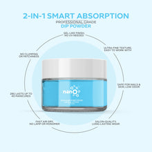 تحميل الصورة إلى عارض المعرض، بودرة غمس الأظافر D 2550 أكوامارين 30 جرام