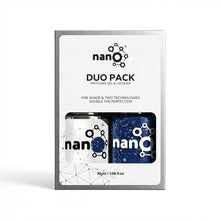 تحميل الصورة إلى عارض المعرض، P2551 – Sparkling Navy Duo Pack – TPO & HEMA Free Gel Polish & Nail Lacquer (15ml each) | Long-Lasting, High-Gloss Nail Polish Set