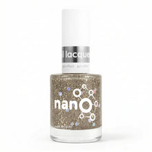 Load image into Gallery viewer, L 2556 – Platinum Pizzazz Nail Polish – 15ml | Gel Like Finish Sparkling Metallic Silver Nail Polish | Platinum Glitter Nail Lacquer