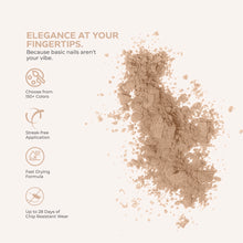 Load image into Gallery viewer, D 2570 Spice Brown Nail Dipping Powder – 28gm | Long-Lasting Warm Brown Dip Powder Nails | Nail Dipping System UAE