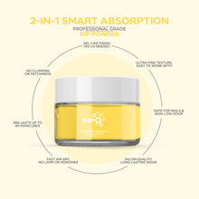 تحميل الصورة إلى عارض المعرض، بودرة غمس الأظافر D 2574 بلون عباد الشمس الأصفر 30 جرام