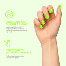 Load image into Gallery viewer, N 2575 – Fresh Lime Gel Polish – 15ml | Long-Lasting, High-Glossy Lime Green Nail Polish Gel