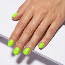 Load image into Gallery viewer, L 2576 – Zesty Green Nail Polish – 15ml | High Gloss, Gel Like Finish Bright Green Nail Polish | Vibrant Green Nail Lacquer