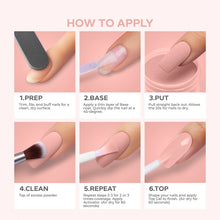Load image into Gallery viewer, D 2587 Pale Pink Nail Dipping Powder – 28gm | Long-Lasting Soft Blush Dip Powder Nails | Nail Dipping System
