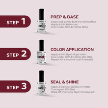 Load image into Gallery viewer, N 2596 – Dark Plum Gel Polish – 15ml | Long-Lasting, High-Glossy Deep Pink Purple Nail Polish Gel