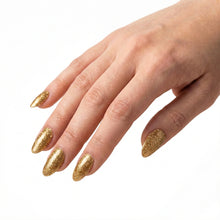 Load image into Gallery viewer, P2608 – Ginger Glitter Duo Pack – TPO & HEMA Free Gel Polish & Nail Lacquer (15ml each) | Long-Lasting, High-Gloss Nail Polish Set