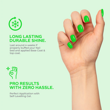 تحميل الصورة إلى عارض المعرض، N-2612- طلاء جل أخضر منعش 15 مل