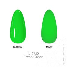 تحميل الصورة إلى عارض المعرض، N-2612- طلاء جل أخضر منعش 15 مل