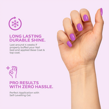 Load image into Gallery viewer, N 2613 – Vibrant Purple Gel Polish – 15ml | Long-Lasting, High-Glossy Purple Nail Polish Gel