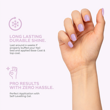 Load image into Gallery viewer, N 2615 – Lavender Whisper Gel Polish – 15ml | Long-Lasting, High-Glossy Purple Nail Polish