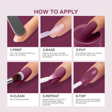 Load image into Gallery viewer, D 2620 Plum Indulgence Nail Dipping Powder – 28gm | Deep Plum Dip Powder Nails | Nail Dipping System