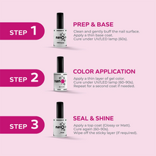 تحميل الصورة إلى عارض المعرض، N-2628- طلاء جل فيفيد ماجنتا 15 مل