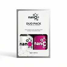Load image into Gallery viewer, P2628 – Vivid Magenta Duo Pack – TPO & HEMA Free Gel Polish & Nail Lacquer (15ml each) | Long-Lasting, High-Gloss Nail Polish Set