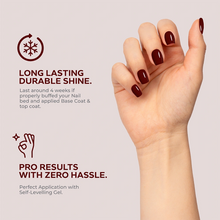 Load image into Gallery viewer, N 2631 – Wine Tasting Gel Polish – 15 ml | Long‑Lasting, High‑Gloss Deep Burgundy Nail Polish Gel