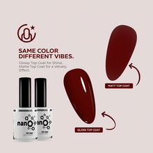 Load image into Gallery viewer, N 2631 – Wine Tasting Gel Polish – 15 ml | Long‑Lasting, High‑Gloss Deep Burgundy Nail Polish Gel