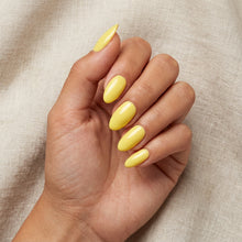 Load image into Gallery viewer, L 2637 – Yellow Gleam Nail Polish – 15ml | High Gloss, Gel Like Finish Sunshine Yellow Nail Polish | Bright Yellow Nail Lacquer