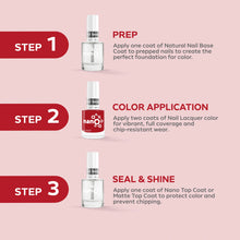 Load image into Gallery viewer, L 2639 – Cherry Red Nail Polish – 15ml | High Gloss, Gel Like Finish Classic Red Nail Polish | Bold Bright Red Nail Lacquer