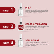 Load image into Gallery viewer, L 2643 – Vibrant Cherry Nail Polish – 15ml | High Gloss, Gel Like Finish Red Nail Polish | Juicy Cherry Red Nail Lacquer