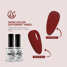 Load image into Gallery viewer, N 2645 – Vintage Merlot Gel Polish – 15 ml | Long-Lasting, High-Gloss Deep Wine Red Nail Polish Gel