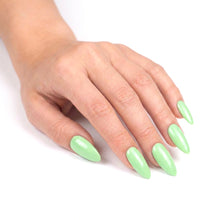Load image into Gallery viewer, P2656 – Mint Green Duo Pack – TPO & HEMA Free Gel Polish & Nail Lacquer (15ml each) | Long-Lasting, High-Gloss Nail Polish Set