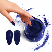 Load image into Gallery viewer, D 2664 Blue Twilight Nail Dipping Powder – 28gm | Deep Midnight Blue Dip Powder | Nail Dipping System