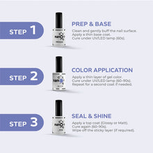 تحميل الصورة إلى عارض المعرض، N-2664- طلاء جل أزرق شفقي 15 مل