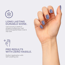 Load image into Gallery viewer, N 2666 – Twilight Purple Gel Polish – 15 ml | Long-Lasting, High-Gloss Deep Twilight Purple Nail Polish Gel