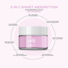 تحميل الصورة إلى عارض المعرض، بودرة غمس الأظافر باللون الوردي الأميرة D 2673 30 جرام