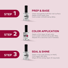 تحميل الصورة إلى عارض المعرض، N-2702- طلاء جل وردي داكن 15 مل