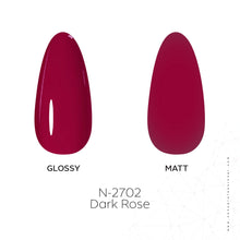 تحميل الصورة إلى عارض المعرض، N-2702- طلاء جل وردي داكن 15 مل