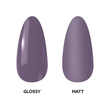 Load image into Gallery viewer, N 2705 – Lavender Smoke Gel Polish – 15 ml | TPO & HEMA Free Long-Lasting, High-Glossy Muted Purple Glitter Gel Polish