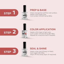 Load image into Gallery viewer, N 2723 – Ruby Red Gel Polish – 15ml | Long-Lasting, High-Gloss Fiery Berry Red Nail Polish Gel