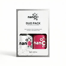 Load image into Gallery viewer, P2724 – Fuchsia Flare Duo Pack – TPO & HEMA Free Gel Polish & Nail Lacquer (15ml each) | Long-Lasting, High-Gloss Nail Polish Set