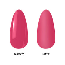 Load image into Gallery viewer, P2724 – Fuchsia Flare Duo Pack – TPO & HEMA Free Gel Polish & Nail Lacquer (15ml each) | Long-Lasting, High-Gloss Nail Polish Set
