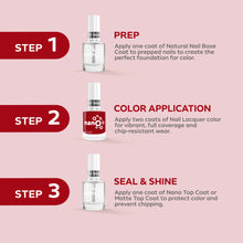 Load image into Gallery viewer, L 2732 – Ruby Flame Nail Polish – 15ml | High Gloss, Gel Like Finish Red Nail Polish | Fiery Ruby Red Nail Lacquer