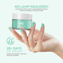 Load image into Gallery viewer, D 2736 Seafoam Green Nail Dipping Powder – 28gm | Fresh Green Dip Powder | Nail Dipping System