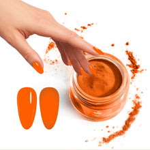 تحميل الصورة إلى عارض المعرض، بودرة غمس الأظافر D 2740 بلون اليقطين والبرتقال 30 جرام