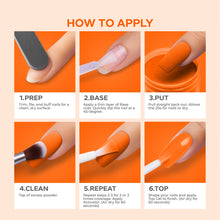 تحميل الصورة إلى عارض المعرض، بودرة غمس الأظافر D 2740 بلون اليقطين والبرتقال 30 جرام