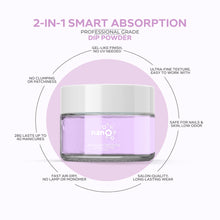 تحميل الصورة إلى عارض المعرض، بودرة غمس الأظافر D 2753 Lavender Frost 30 جرام