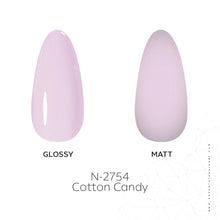 Load image into Gallery viewer, N 2754 – Cotton Candy Gel Polish – 15ml | Long-Lasting, High-Gloss Soft Pastel Pink Nail Polish Gel