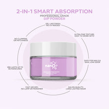 تحميل الصورة إلى عارض المعرض، بودرة غمس الأظافر D 2756 Purple Bloom 30 جرام