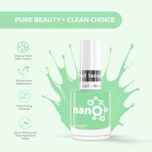 Load image into Gallery viewer, L 2758 – Mint Frost Nail Polish – 15ml | High Gloss, Gel Like Finish Light Mint Green Nail Polish | Frosty Green Nail Lacquer