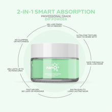 تحميل الصورة إلى عارض المعرض، بودرة غمس الأظافر D 2758 Mint Frost 30 جرام
